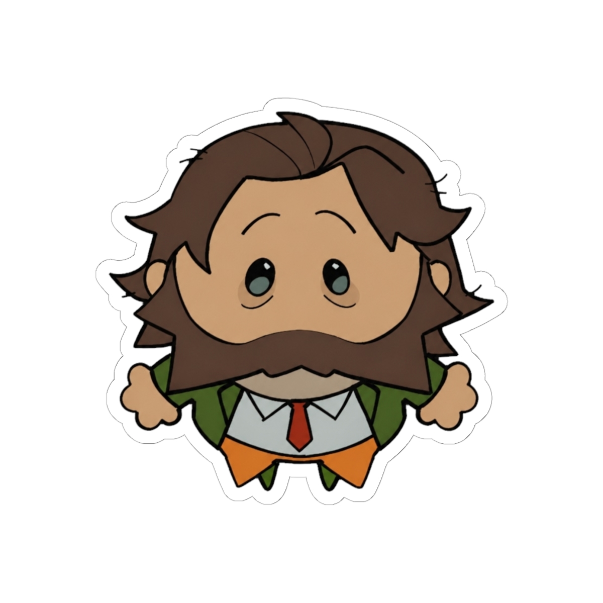 Harry Du Bois Sticker | Disco Elysium - alternate angle 2, merchandise