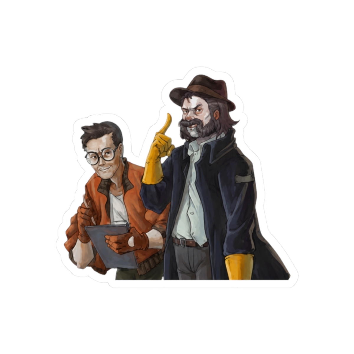 Disco Elysium Sticker