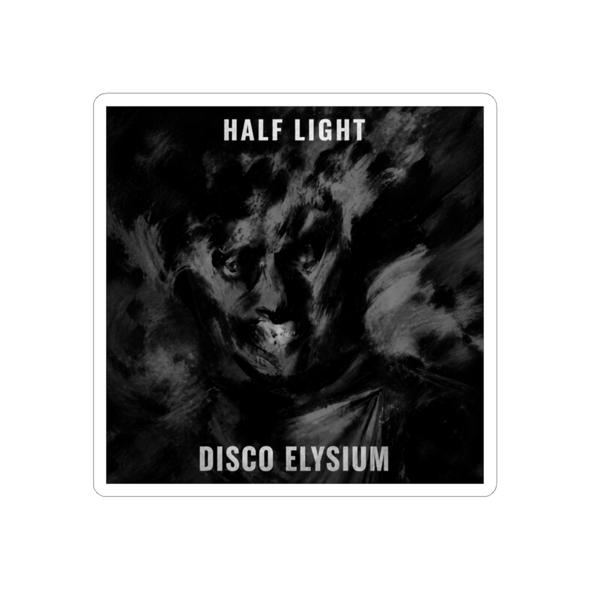 Half-Light Disco Elysium Sticker - alternate angle 2, merchandise