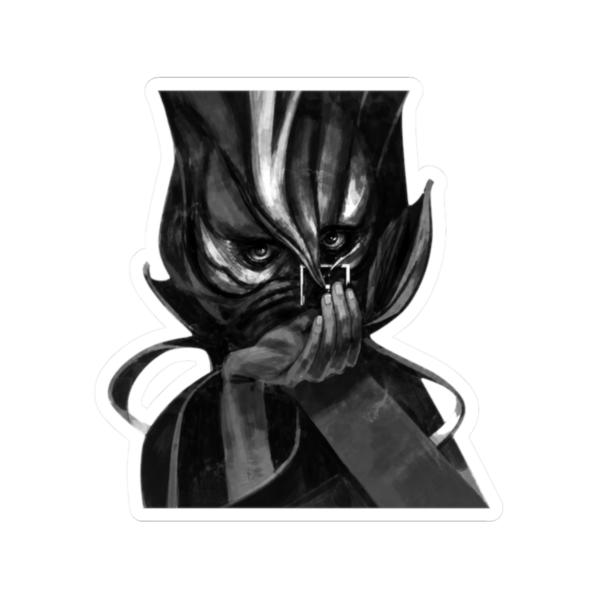 Conceptualization Disco Elysium Sticker - alternate angle 3, merchandise