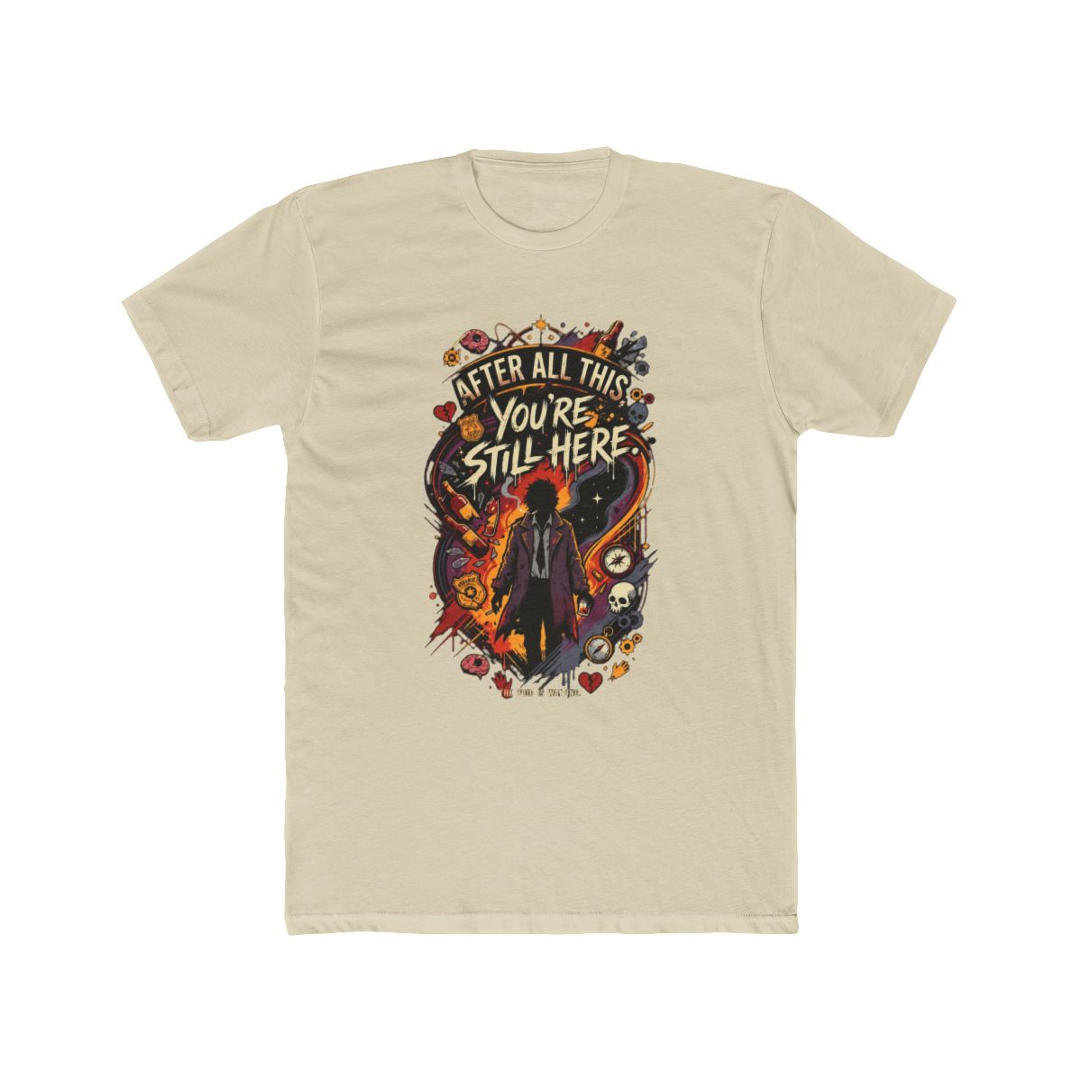 Disco Elysium After All This You're Still Here T Shirt - alternate angle 4, merchandise