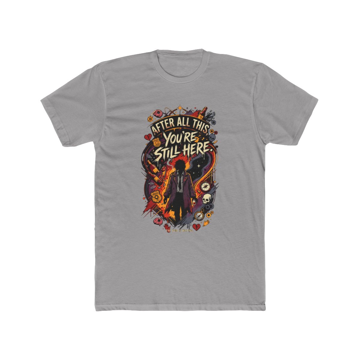 Disco Elysium After All This You're Still Here T Shirt - alternate angle 2, merchandise
