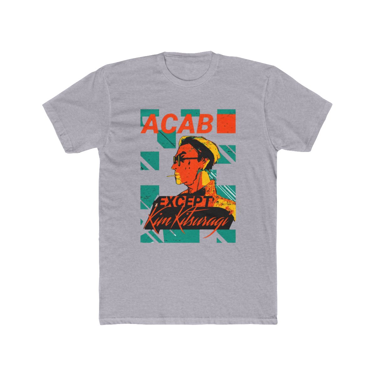 Acab Except Kim Kitsuragi T Shirt | Disco Elysium