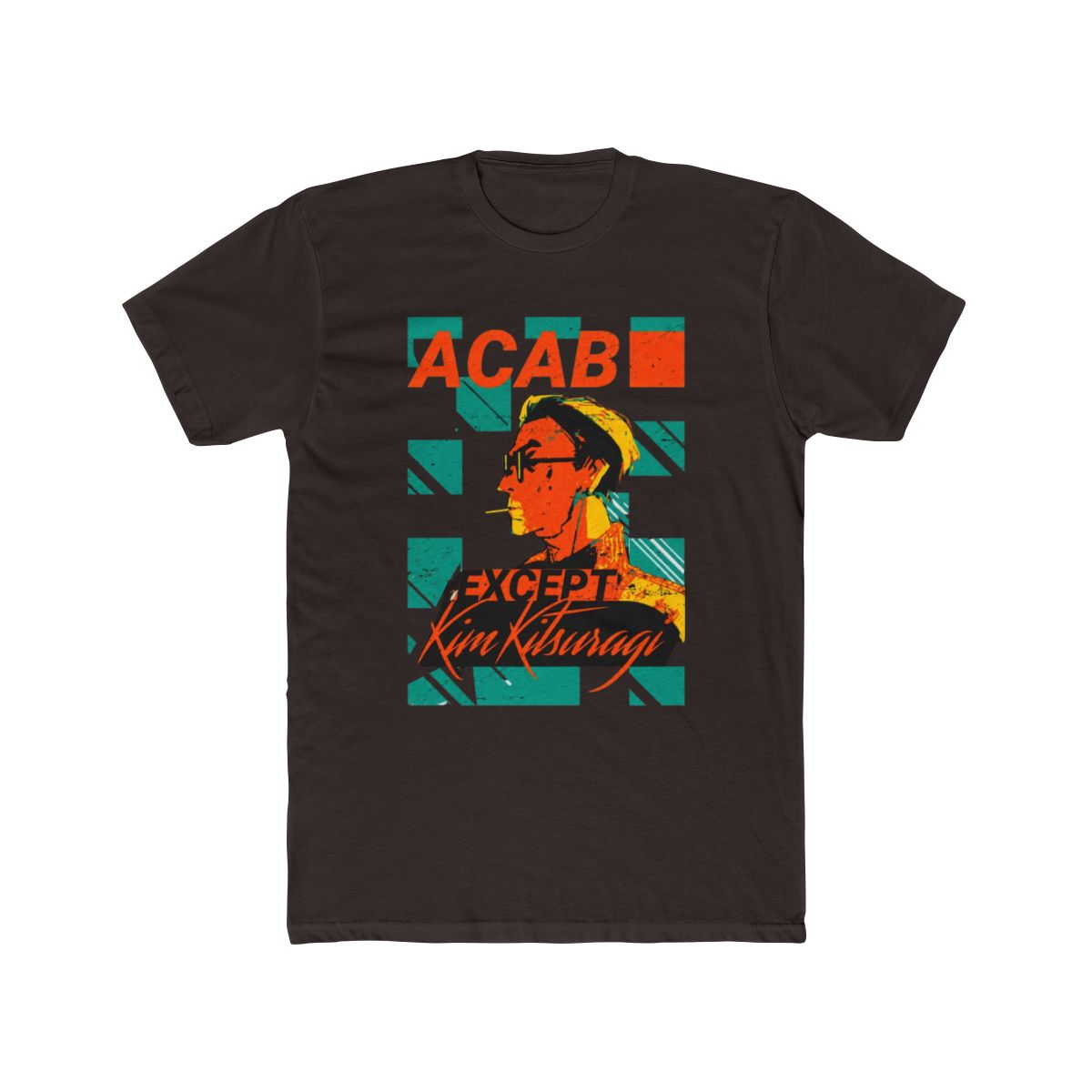 Acab Except Kim Kitsuragi T Shirt | Disco Elysium - alternate angle 3, merchandise