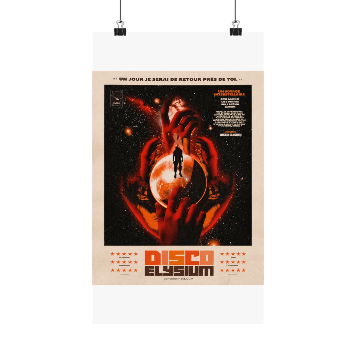 Disco Elysium One Sheet Essential - Official Posters & Wall Art merchandise