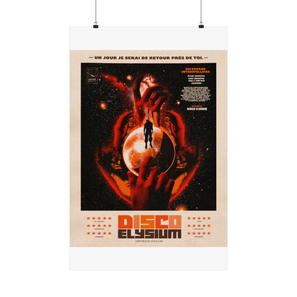 Disco Elysium One Sheet Essential - alternate angle 1, merchandise