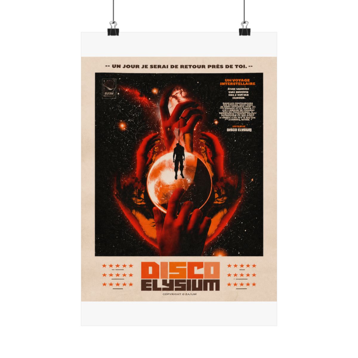 Disco Elysium One Sheet Essential - alternate angle 5, merchandise