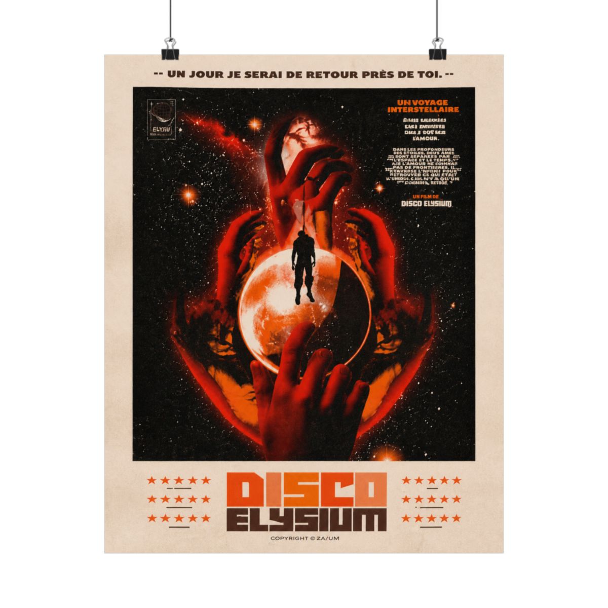 Disco Elysium One Sheet Essential - alternate angle 4, merchandise