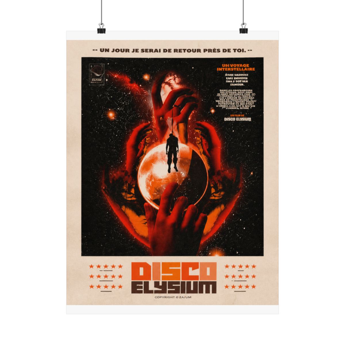 Disco Elysium One Sheet Essential - alternate angle 3, merchandise