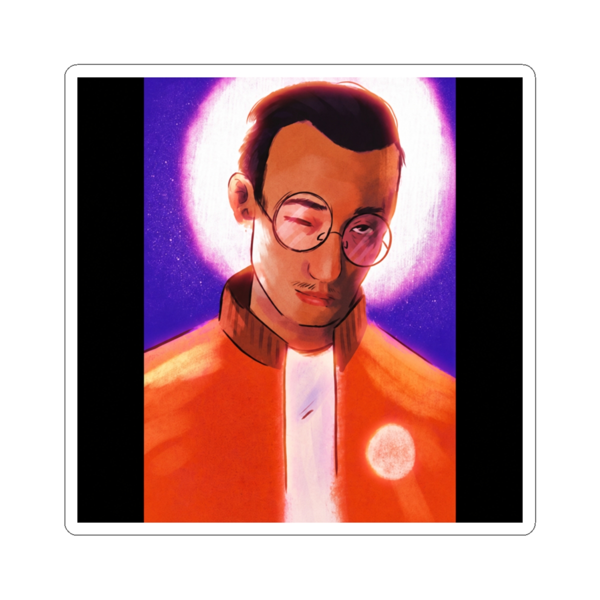 Disco Elysium - Kim's wink - alternate angle 1, merchandise