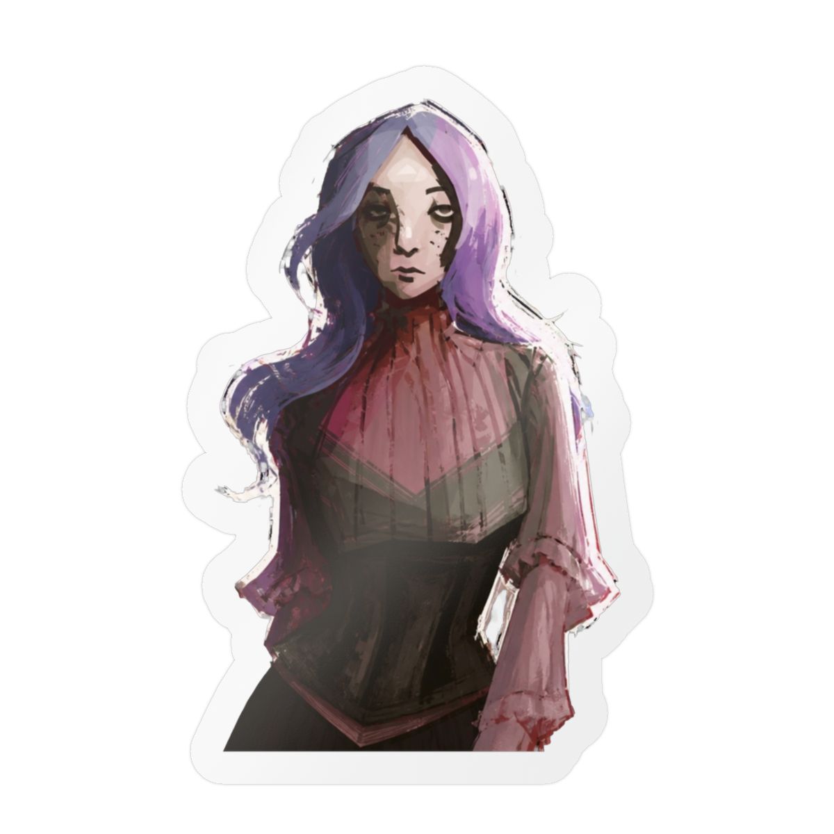 Sam De Style Sticker | Bold Vinyl Decal | Disco Elysium - alternate angle 4, merchandise