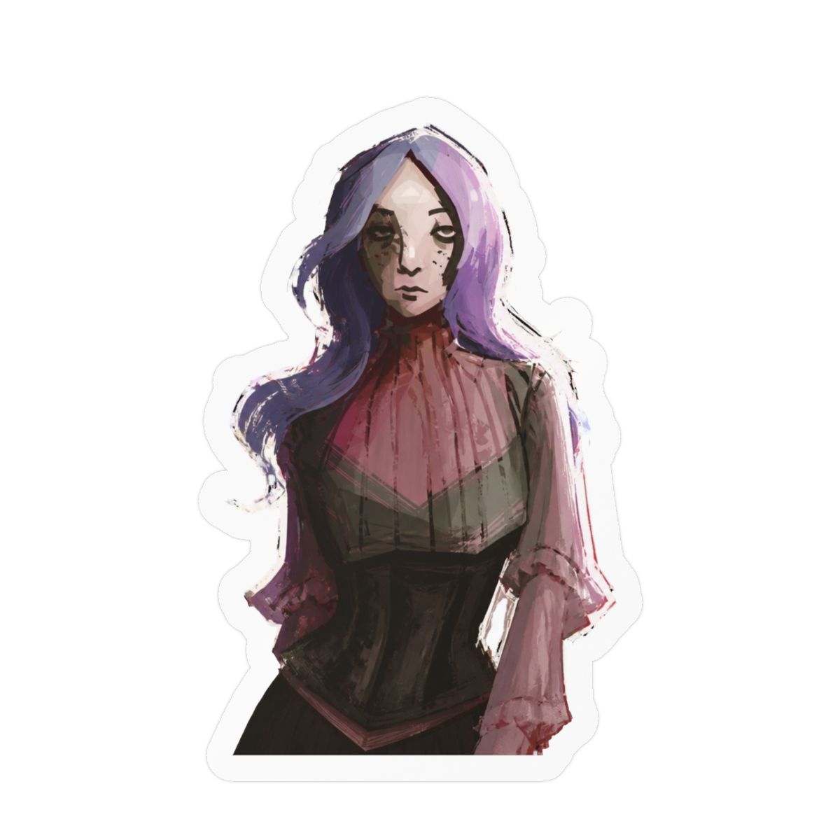 Sam De Style Sticker | Bold Vinyl Decal | Disco Elysium - alternate angle 1, merchandise