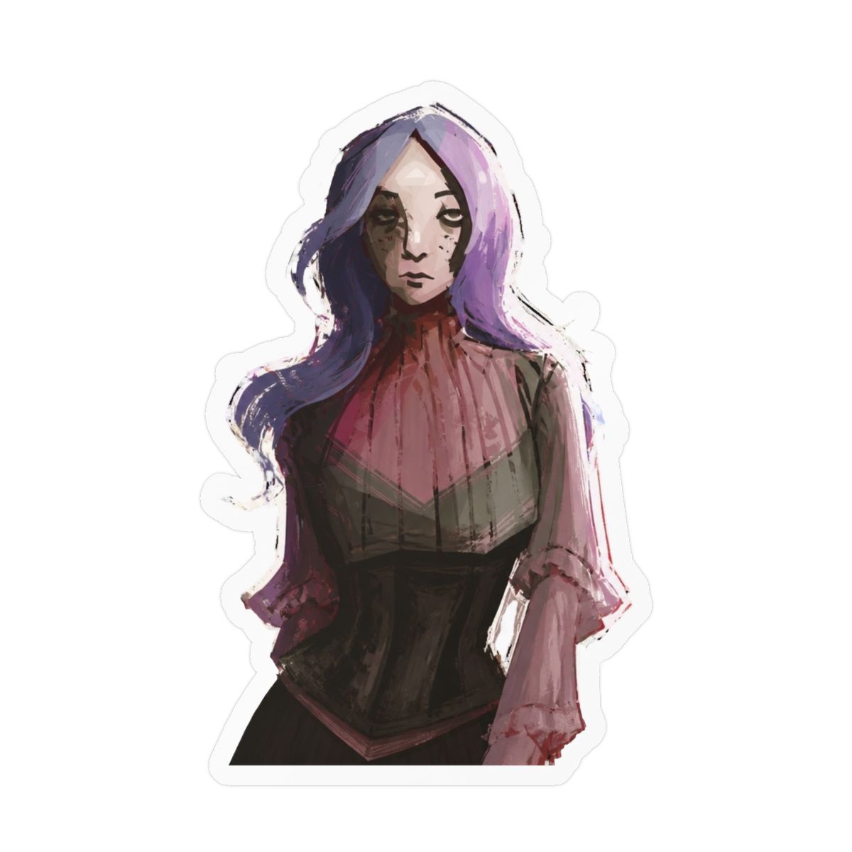 Sam De Style Sticker | Bold Vinyl Decal | Disco Elysium - alternate angle 2, merchandise