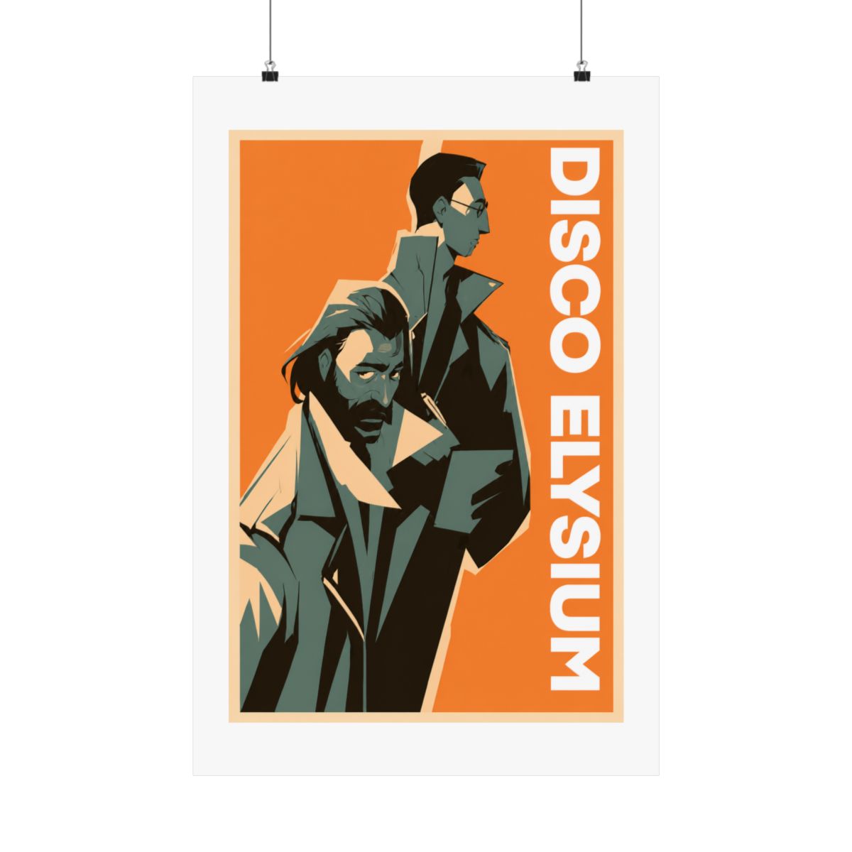 Minimalist Poster | Modern Wall Art Print for Room Decor | Disco Elysium