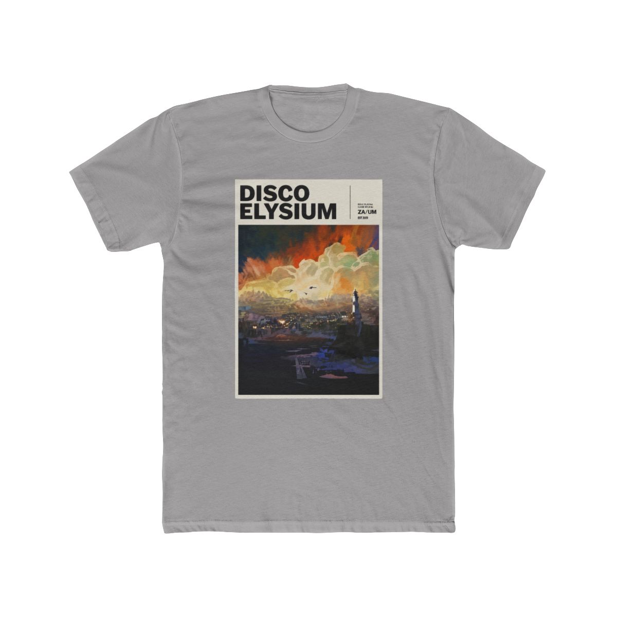 Disco Elysium Baggy T Shirt Men Women Black Organic Cotton Baggy Tee Black, schwarz., XXL, Schwarz - Official T-Shirts merchandise