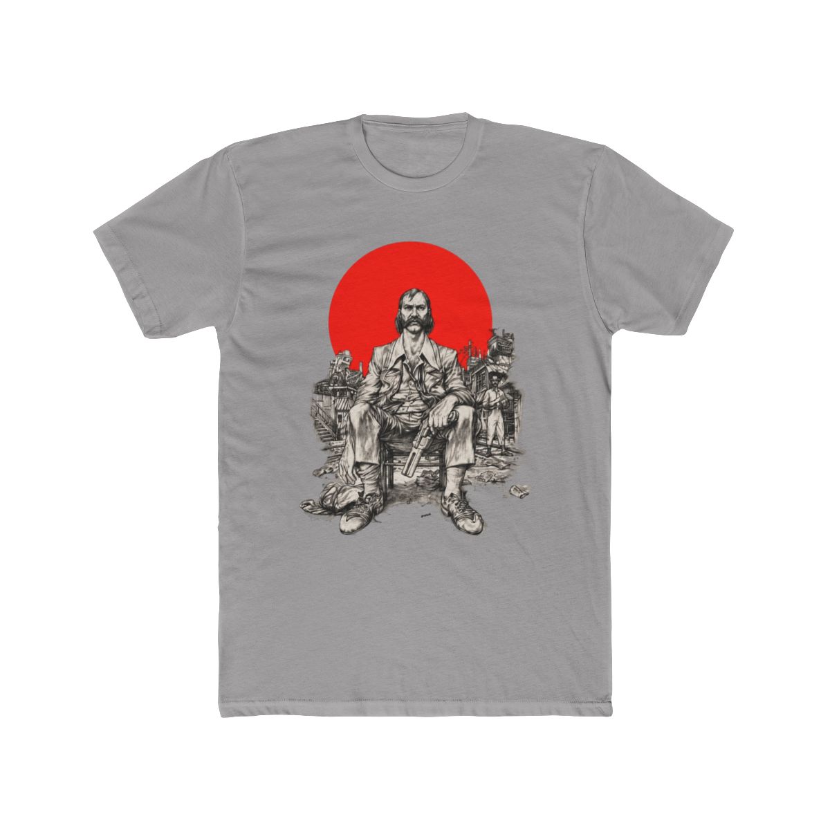 TEQUILA SUNSET NATURAL T Shirt | Disco Elysium - Official T-Shirts merchandise